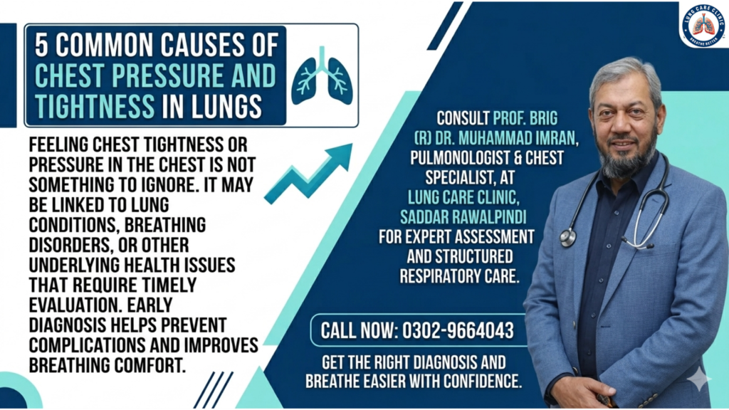 5 Common Causes of Chest Pressure and Tightness in Lungs