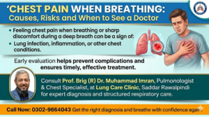 Chest Pain When Breathing: Causes, Risks and When to See a Doctor