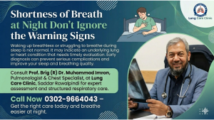 Shortness of Breath at Night: Causes, Risks & When to See a Specialist