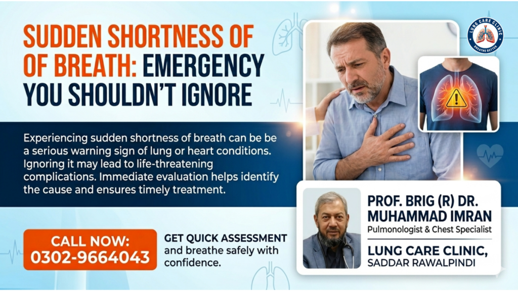 Sudden Shortness of Breath: Emergency Signs You Shouldn’t Ignore