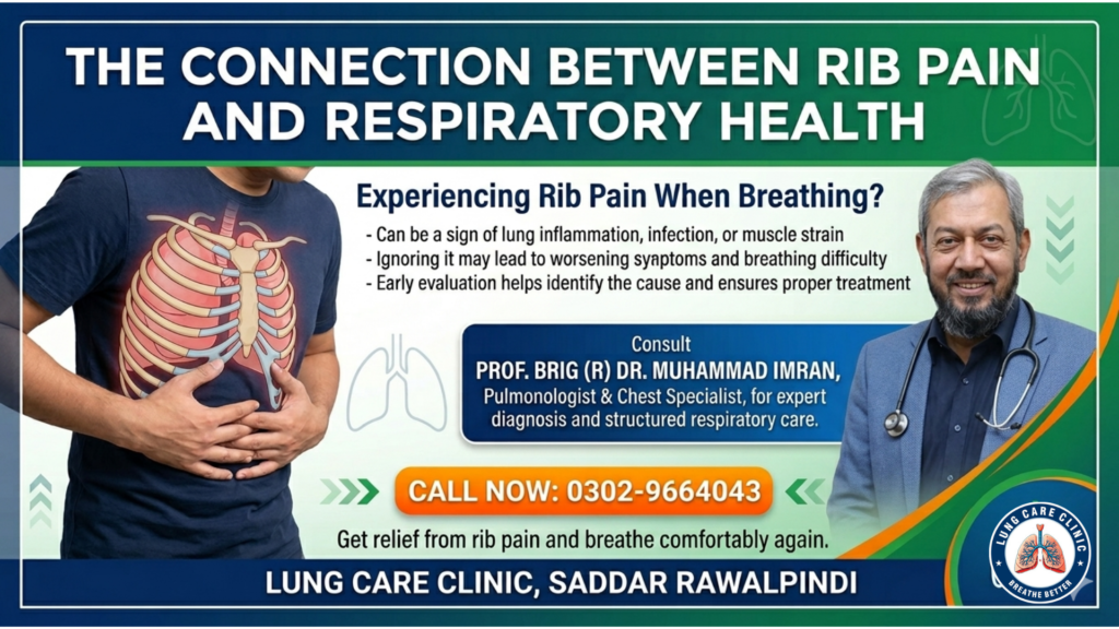 The Connection Between Rib Pain and Respiratory Health