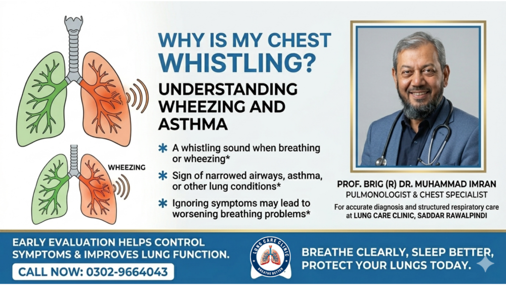 Why is My Chest Whistling? Understanding Wheezing and Asthma