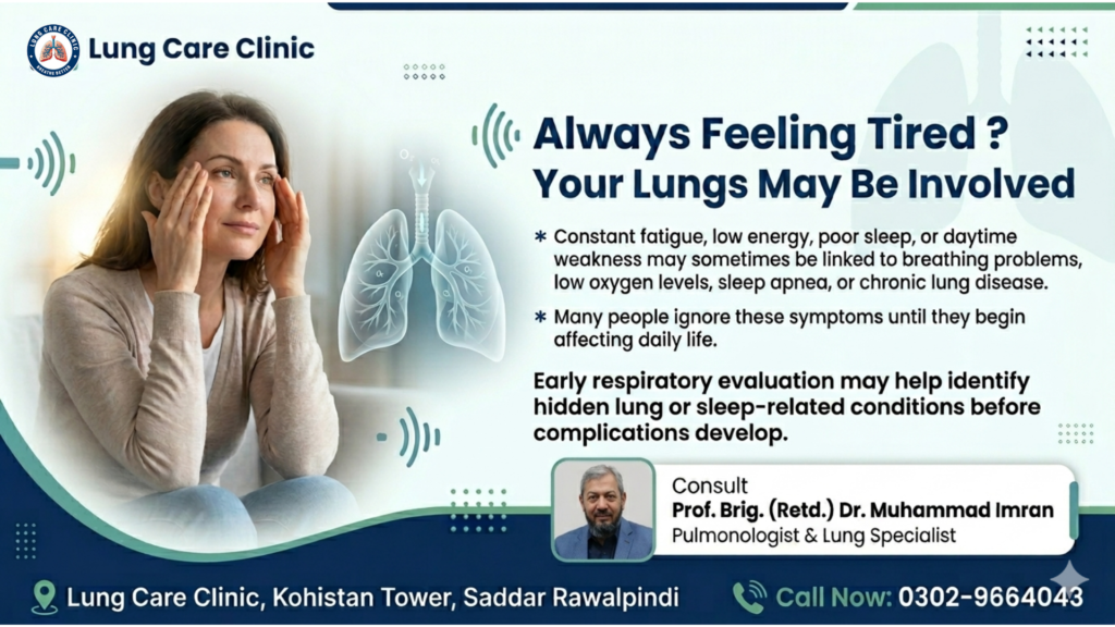 Always Feeling Tired? How Lung Problems May Affect Energy