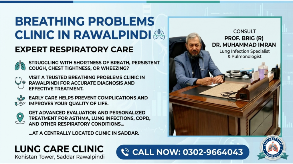 Breathing Problems Clinic Rawalpindi: Complete Care Guide