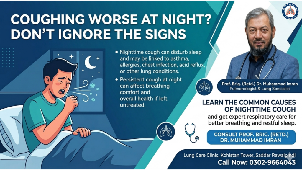 Coughing Worse at Night: Causes, Symptoms, and Easy Remedies
