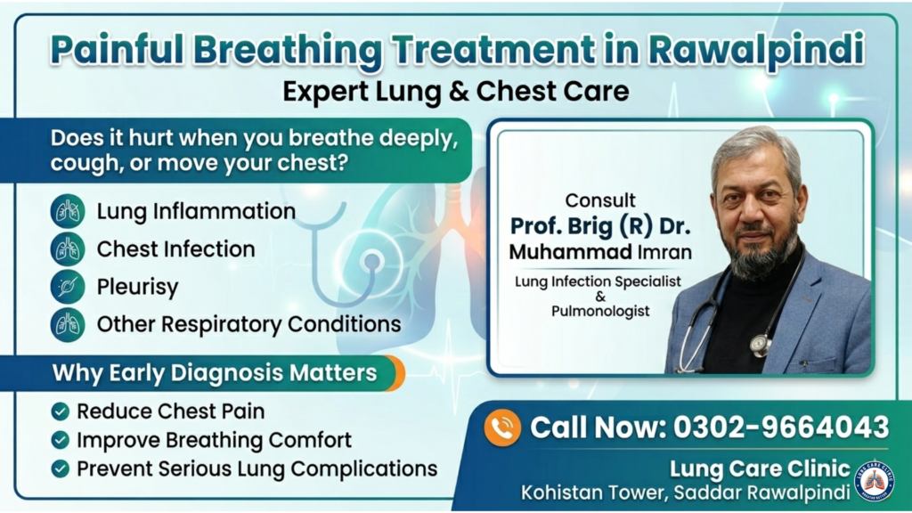 Painful Breathing Treatment for Better Lung Health
