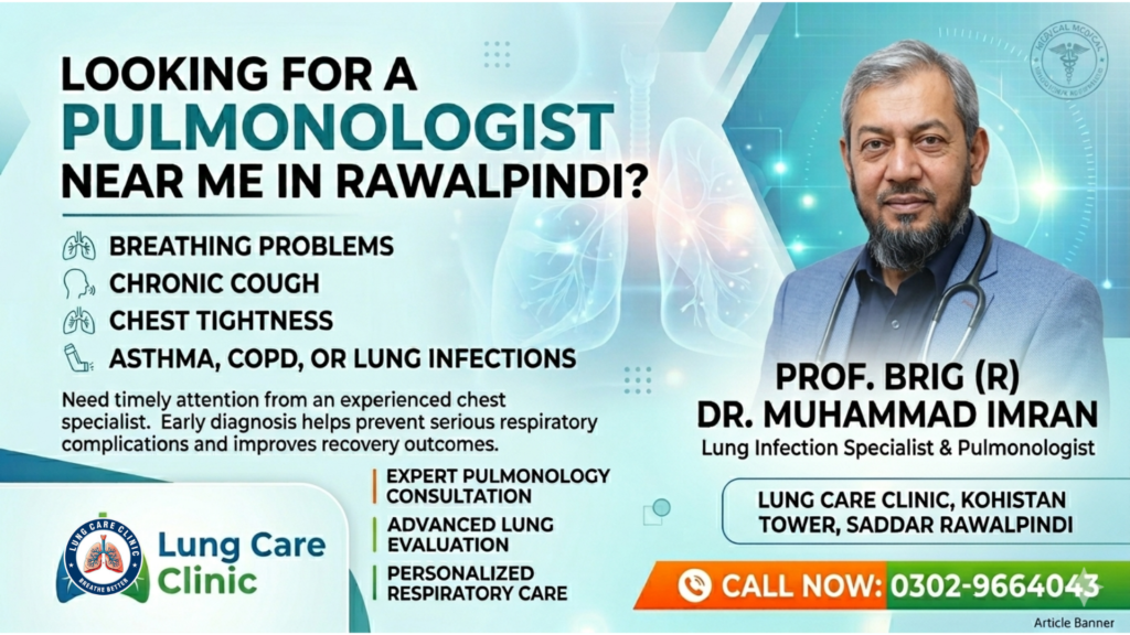 Pulmonologist Near Me for Breathing Care