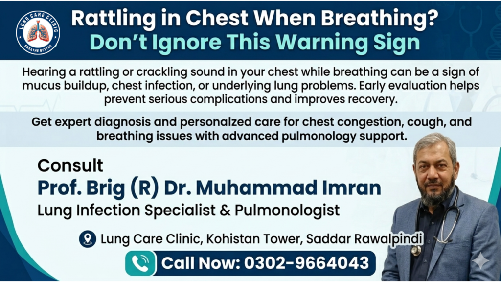 Rattling in Chest When Breathing: Causes and Treatment