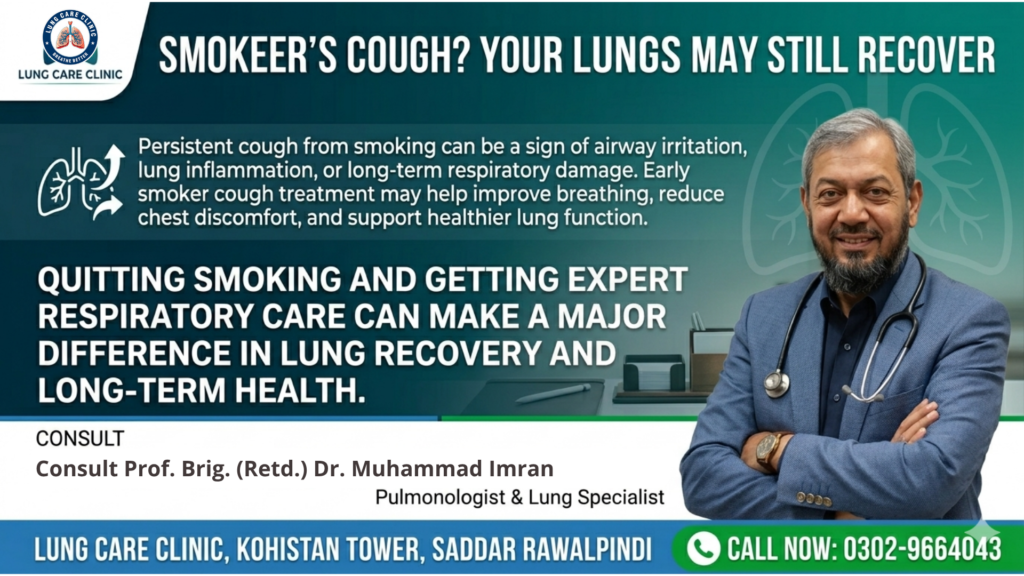 Smoker Cough Treatment - Can Your Lungs Still Recover?