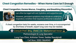 Chest Congestion Remedies – When Home Treatment Is Not Enough