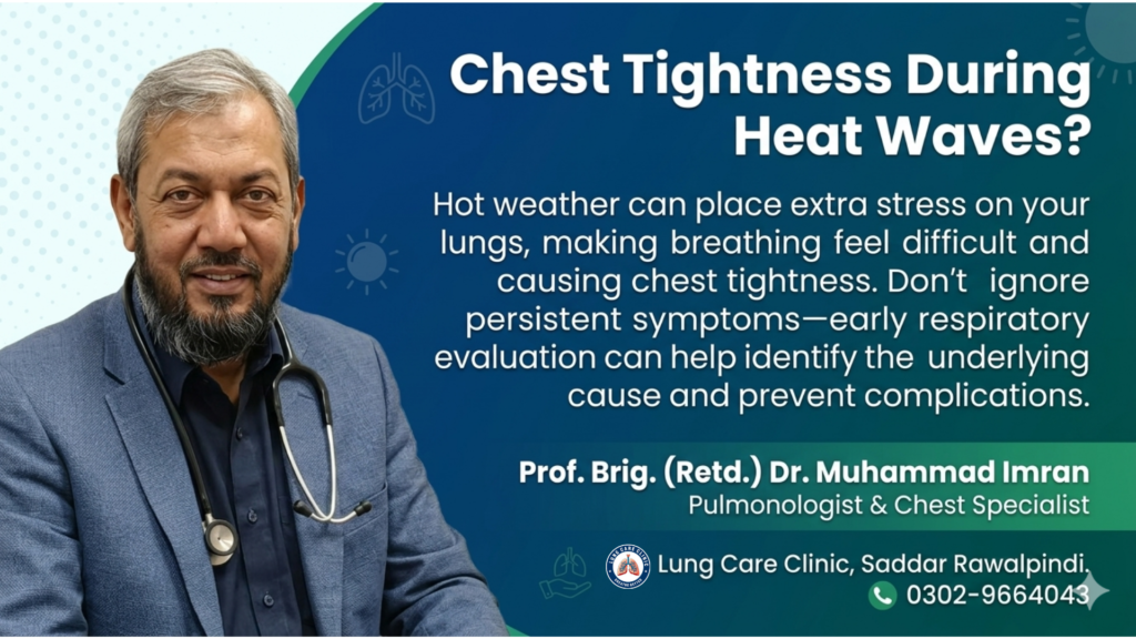 Chest Tightness During Heat Waves - Should You Be Concerned?