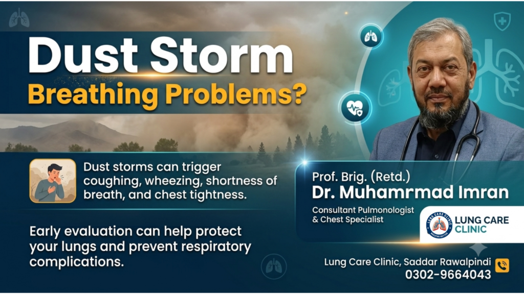Dust Storm Breathing Problems - Causes, Symptoms & Prevention