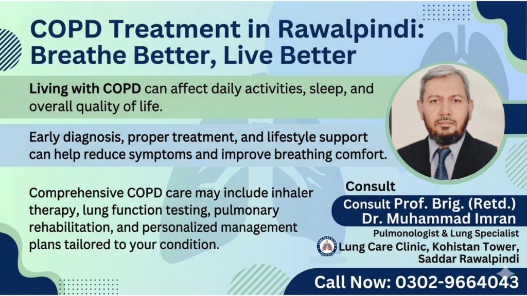 Living with COPD - Improving Quality of Life in Pakistan