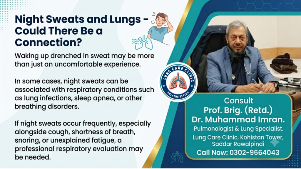 Night Sweats and Respiratory Health - What You Should Know