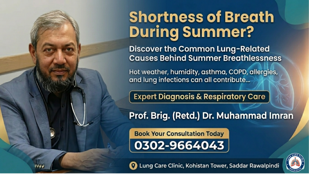 Shortness of Breath in Summer - Common Lung-Related Causes