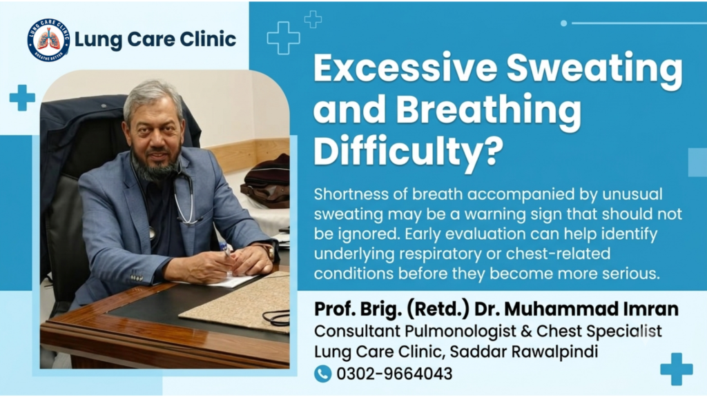 Sweating and Shortness of Breath - A Warning Sign?