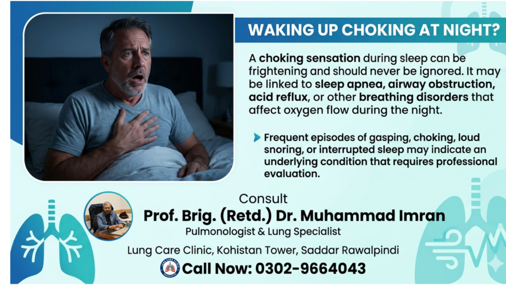 The Dangers of Choking Sensations During Sleep