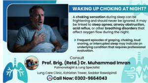 The Dangers of Choking Sensations During Sleep