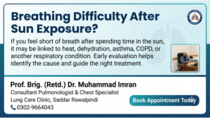 Breathing Difficulty After Sun Exposure – Causes and Relief