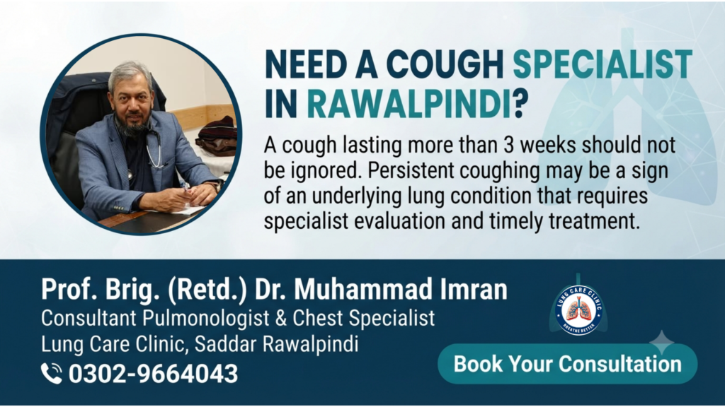 Cough Specialist Rawalpindi - When to Seek Help