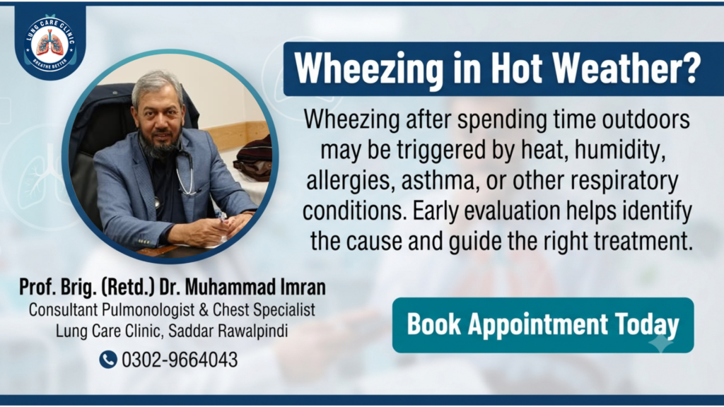 Wheezing in Hot Weather - Causes and Relief
