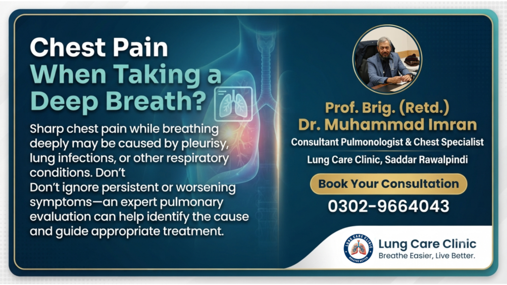 Chest Pain When Taking a Deep Breath - Pleurisy and Other Causes