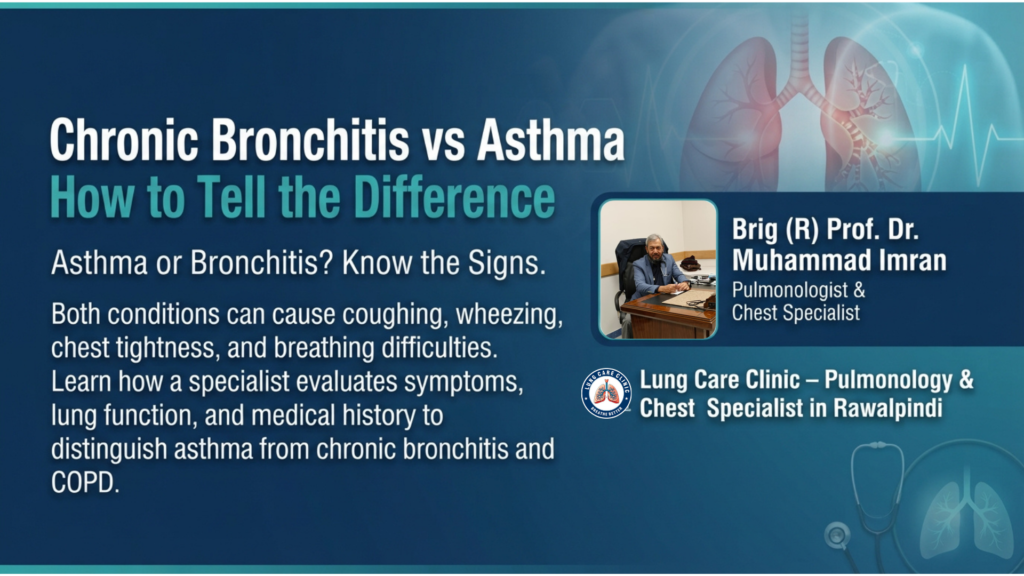 Chronic Bronchitis vs Asthma