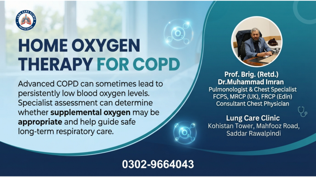 Home Oxygen Therapy for COPD