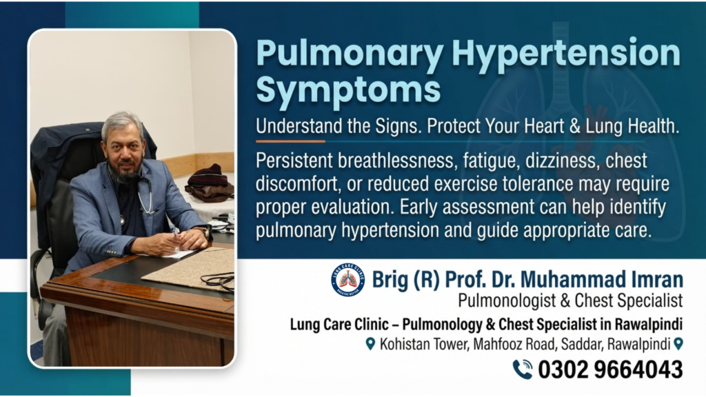 Pulmonary Hypertension Symptoms