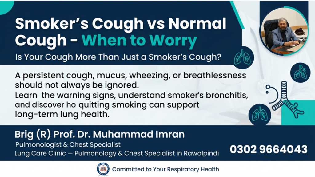 Smoker’s Cough vs Normal Cough