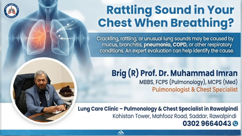 What Causes a Rattling Sound in Your Chest When Breathing?