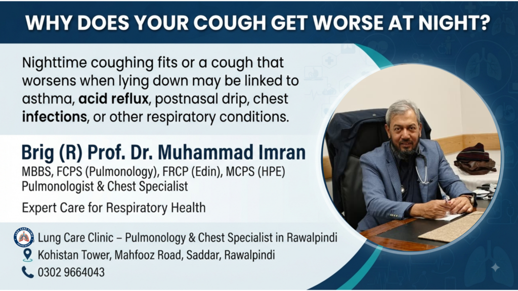 Why Your Cough Gets Worse at Night and How to Stop It