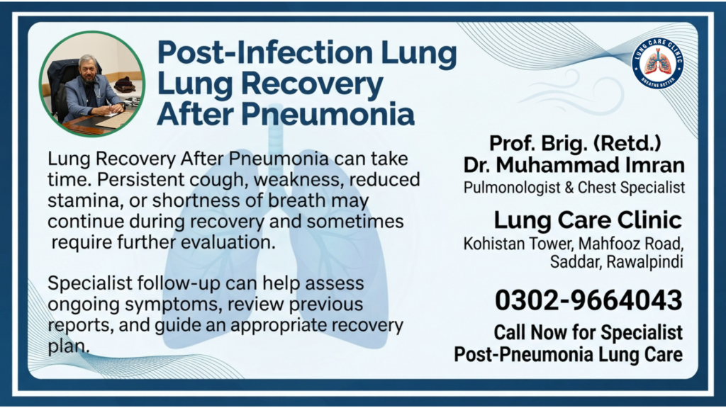 Lung Recovery After Pneumonia