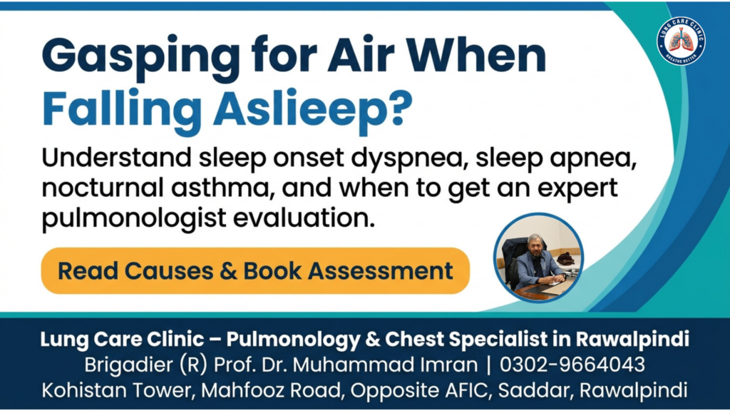 Gasping for Air When Falling Asleep