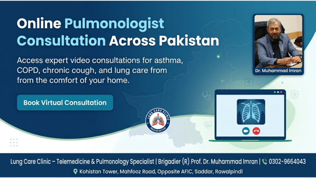Online Pulmonologist Consultation Pakistan