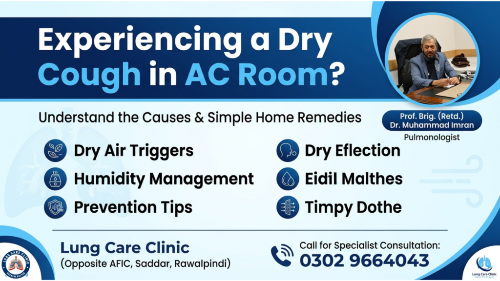 dry cough in ac room