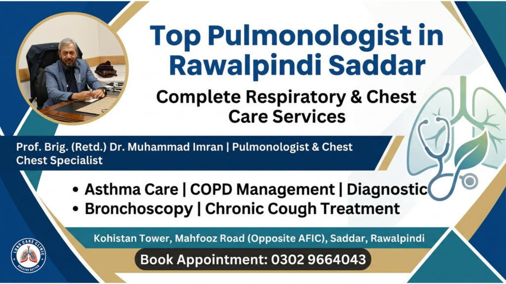 pulmonologist in rawalpindi saddar