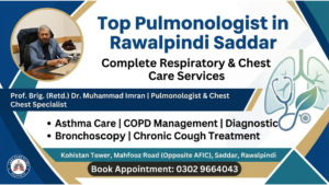pulmonologist in rawalpindi saddar – Location, Timings & Complete Services